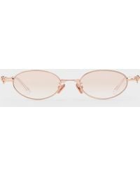 Charles & Keith - Paige Bow Crystal Sunglasses - Lyst