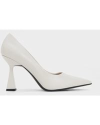 Charles & Keith - Trapeze Heel Pointed-toe Pumps - Lyst