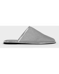 Charles & Keith - Mesh High-Vamp Flat Mules - Lyst