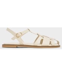 Charles & Keith - Easley T-Bar Caged Sandals - Lyst