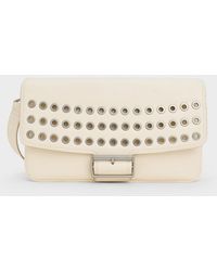 Charles & Keith - Liv Grommet Chain-handle Shoulder Bag - Lyst