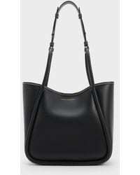 Charles & Keith - Mini Lyla Tubular Tote Bag - Lyst