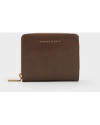 Charles & Keith - Finley Zip-around Small Wallet - Lyst