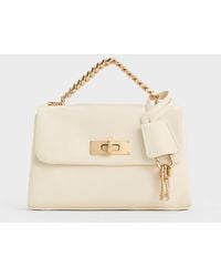 Charles & Keith - Mini Kerry Chain-Handle Crossbody Bag - Lyst