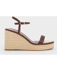 Charles & Keith - Espadrille Wedges - Lyst