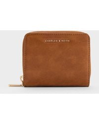 Charles & Keith - Finley Zip-around Small Wallet - Lyst