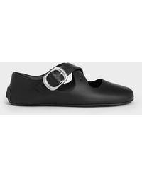 Charles & Keith - Crossover-Strap Mary Janes - Lyst