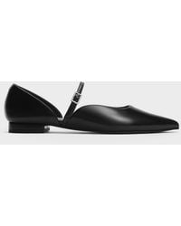 Charles & Keith - Pointed-Toe D'Orsay Mary Janes - Lyst