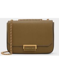 Charles & Keith - Chain Strap Shoulder Bag - Lyst