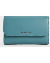 Charles & Keith - Magnetic Front Flap Long Wallet - Lyst