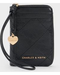 Charles & Keith - Apfra Quilted Wristlet - Lyst