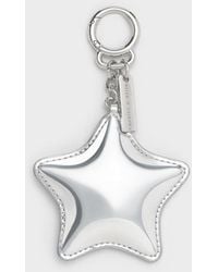 Charles & Keith - Metallic Star Mirror Charm - Lyst