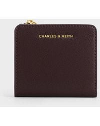 Charles & Keith - Top Zip Small Wallet - Lyst