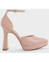 Charles & Keith - Ankle Strap D'orsay Pumps - Lyst