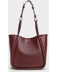Charles & Keith - Mini Lyla Tubular Tote Bag - Lyst