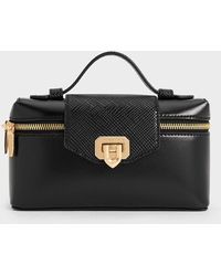 Charles & Keith - Arwen Top Handle Vanity Bag - Lyst