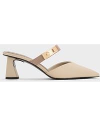 Charles & Keith - Lando Heeled Mules - Lyst