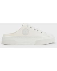 Charles & Keith - Kay Canvas Slip-on Sneakers - Lyst