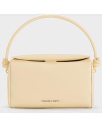Charles & Keith - Sammie Knotted-Handle Boxy Bag - Lyst
