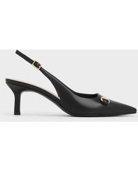Charles & Keith - Leslie Slingback Pumps - Lyst