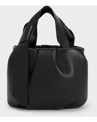 Charles & Keith - Toni Knotted Ruched Bag - Lyst