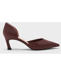 Charles & Keith - Kerra Pointed D'Orsay Pumps - Lyst