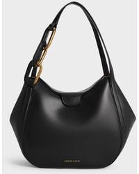 Charles & Keith - Kora Metallic-accent Tote Bag - Lyst