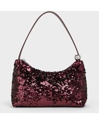 Charles & Keith - Jesmyn Sequinned Two-Way Bag - Lyst