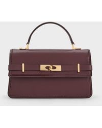 Charles & Keith - Arlet Belted Top Handle Bag - Lyst