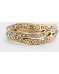 Charles & Keith - Aine Crystal Sculptural Ring - Lyst