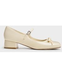 Charles & Keith - Kelis Rose-Bow Mary Jane Pumps - Lyst