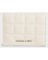 Charles & Keith - Cassia Quilted Wallet On Chain - Lyst