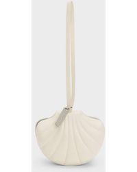 Charles & Keith - Seashell Swirl-print Tote Charm - Lyst