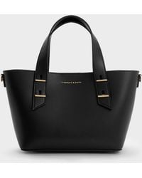 Charles & Keith - Mini Shania Tote Bag - Lyst