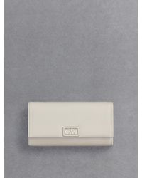 Charles & Keith - Leather Chain-strap Wallet - Lyst