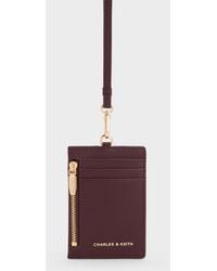 Charles & Keith - Twilia Card Holder With Lanyard - Lyst