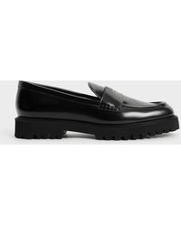 Charles & Keith - Chunky Penny Loafers - Lyst