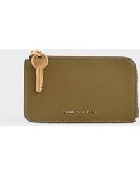 Charles & Keith - Lane Key Zip-around Wallet - Lyst