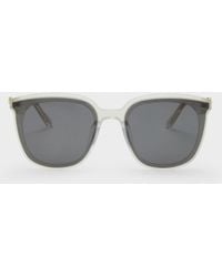 Charles & Keith - Paige Bow Square Sunglasses - Lyst