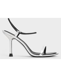 Charles & Keith - Stiletto-heel Ankle-strap Pumps - Lyst