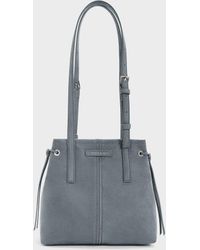 Charles & Keith - Noane Elongated-Handle Tote Bag - Lyst