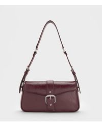 Charles & Keith - Blaise Belted Shoulder Bag - Lyst