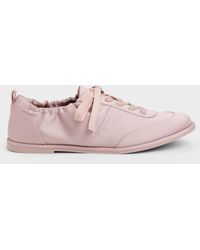 Charles & Keith - Satin Ruched Sneakers - Lyst