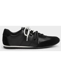 Charles & Keith - Jace Leather & Suede Sneakers - Lyst