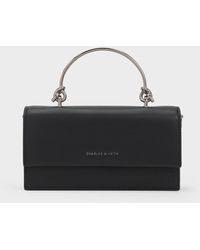 Charles & Keith - Kristine Sculptural-handle Long Wallet - Lyst