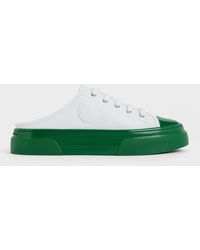 Charles & Keith - Kay Two-tone Slip-on Sneakers - Lyst