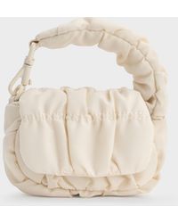 Charles & Keith - Klio Nylon Ruched Micro Bag Charm - Lyst