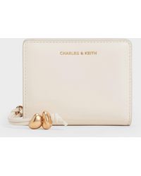 Charles & Keith - Augustine Sculptural-Detail Small Wallet - Lyst