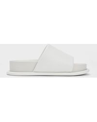Charles & Keith - Padded Strap Slide Sandals - Lyst