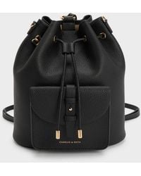 Charles & Keith - Beryl Drawstring Backpack - Lyst